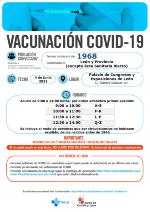 Campaña vacunación COVID año 1968