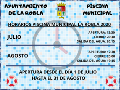HORARIOS.