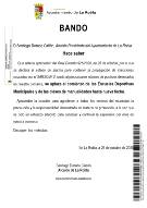 BANDO APLAZAMIENTO ESCUELAS DEPORTIVAS Y CLASES DE MANUALIDADES