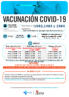 Vacunación COVID Año 1982,1983 y 1984