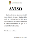AVISO: Corte de agua día 6