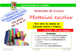 AYUDAS MATERIAL ESCOLAR
