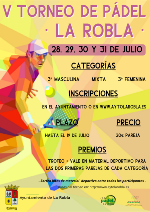 V Torneo de Pádel La Robla