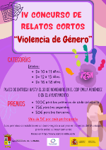 IV CONCURSO DE RELATOS CORTOS SOBRE VIOLENCIA DE GÉNERO